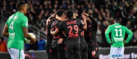 OGC Nice a invins AS Saint-Etienne, scor 1-0, si continua sa fie lider in Ligue 1